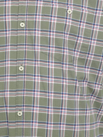 s.Oliver Men Big Sizes Regular fit Button Up Shirt in Green