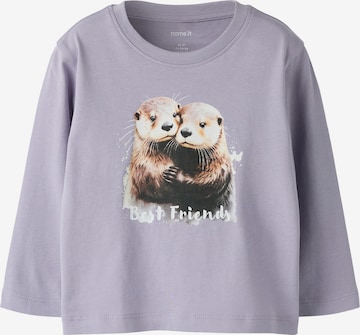 NAME IT Bluser & t-shirts 'NMFVOTEA' i lilla: forside