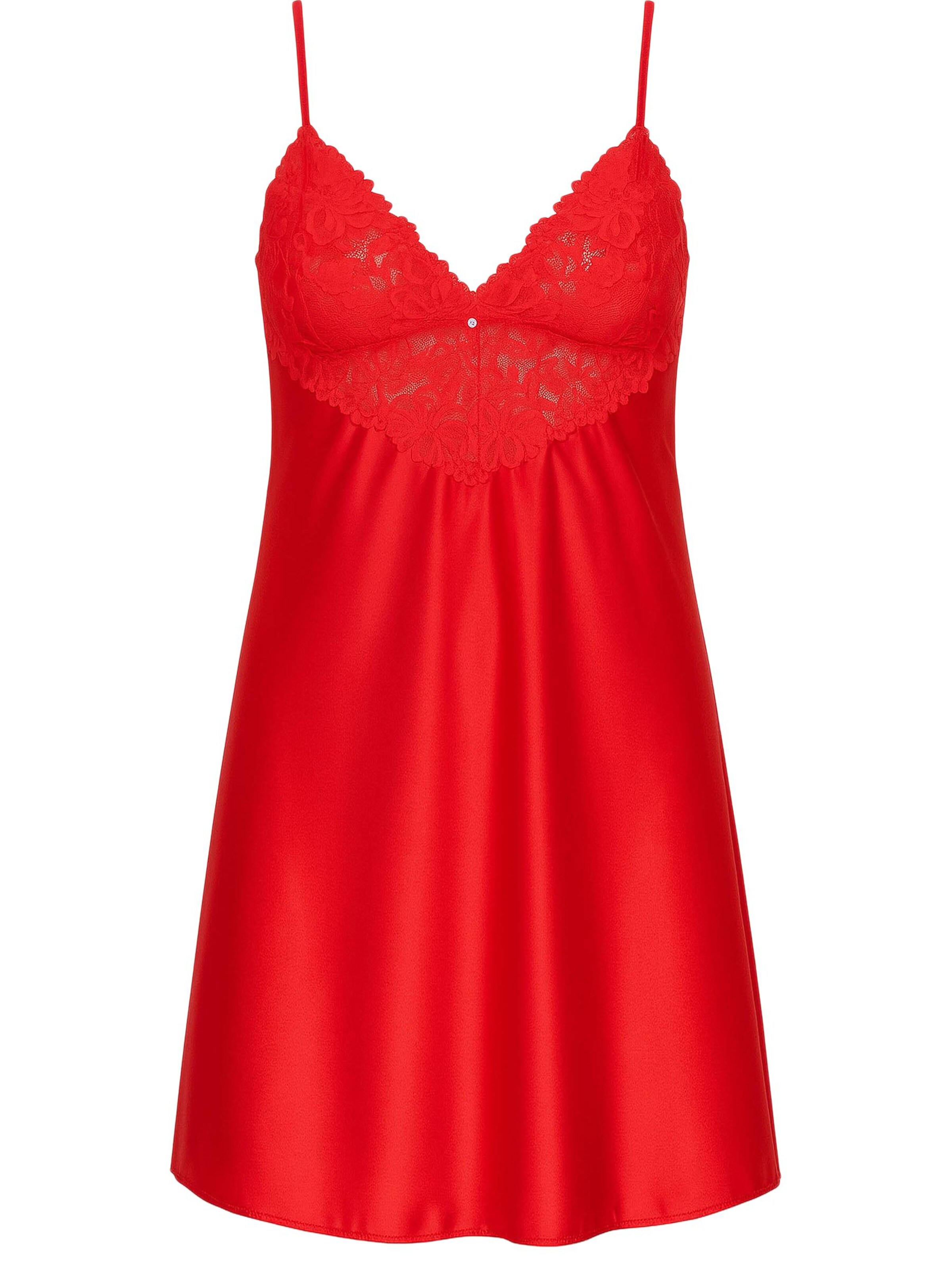 Vivisence Negligée '2038' in Rot: Vorderseite