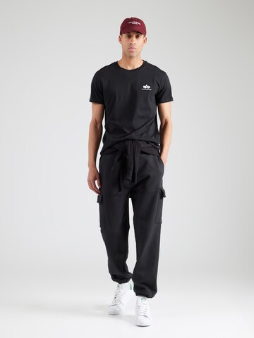 ALPHA INDUSTRIES Koszulka w kolorze czarny
