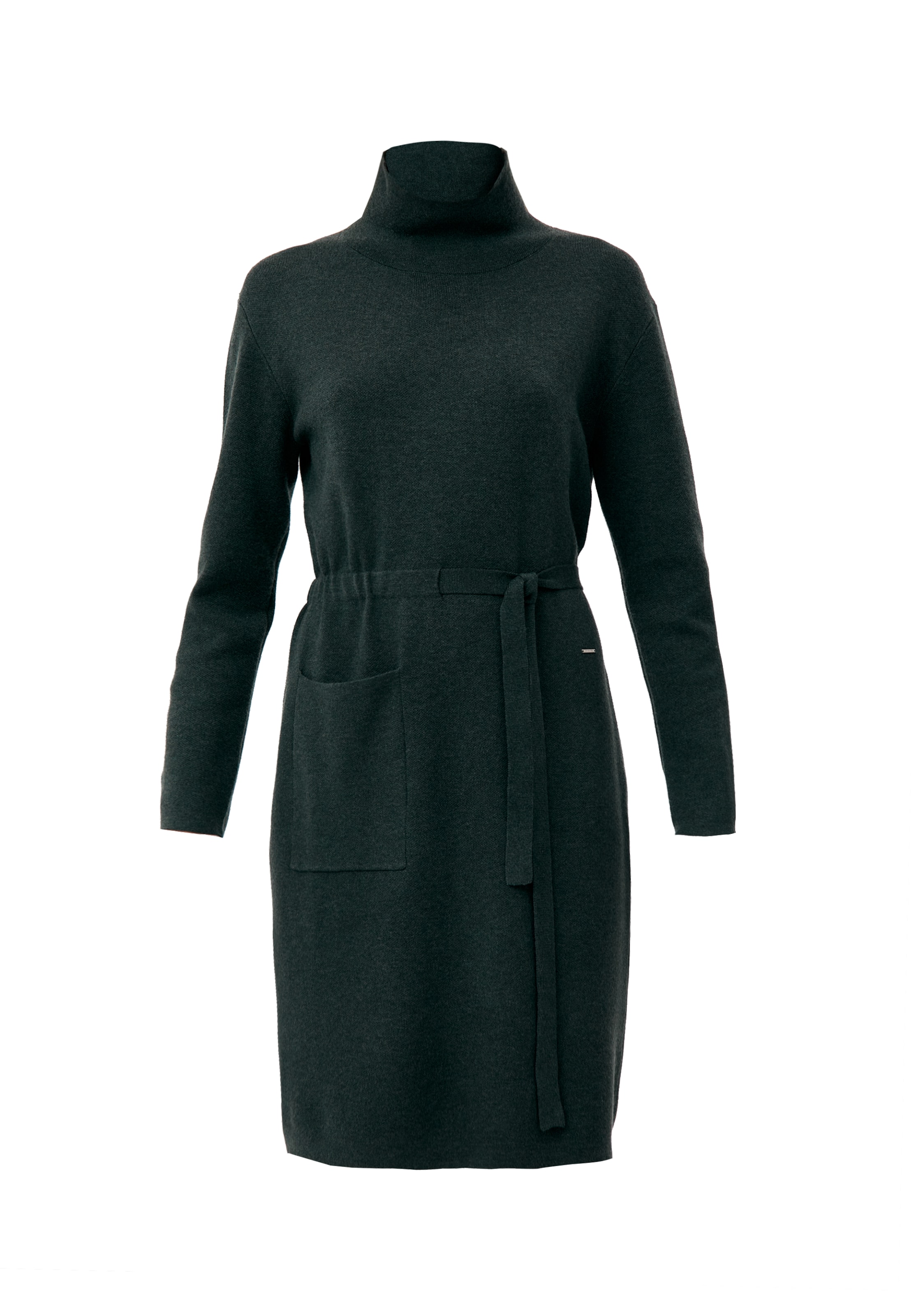 Finn Flare Jurk 'Cozy' in Groen: voorkant