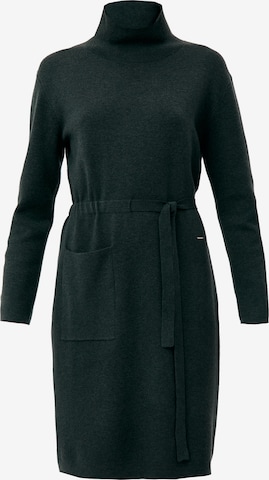 Finn Flare Strickkleid 'Cozy' in Grün: Vorderseite