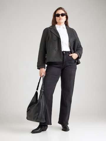 ONLY Carmakoma Wide leg Jeans 'CARZENIA' in Black