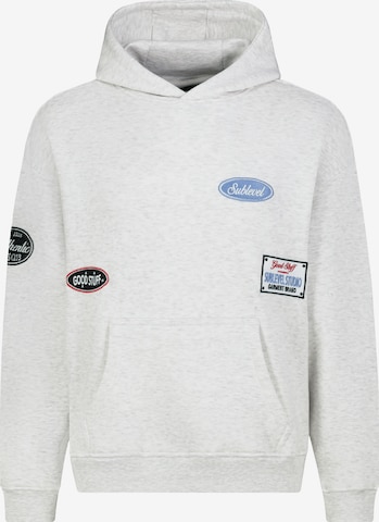 Sublevel Sweatshirt in Grau: Vorderseite