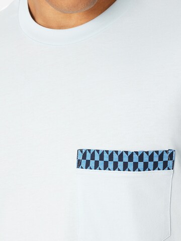 SCHIESSER - Pijama largo 'Comfort Nightwear' en azul