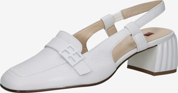 Högl Slingback Pumps in White: front