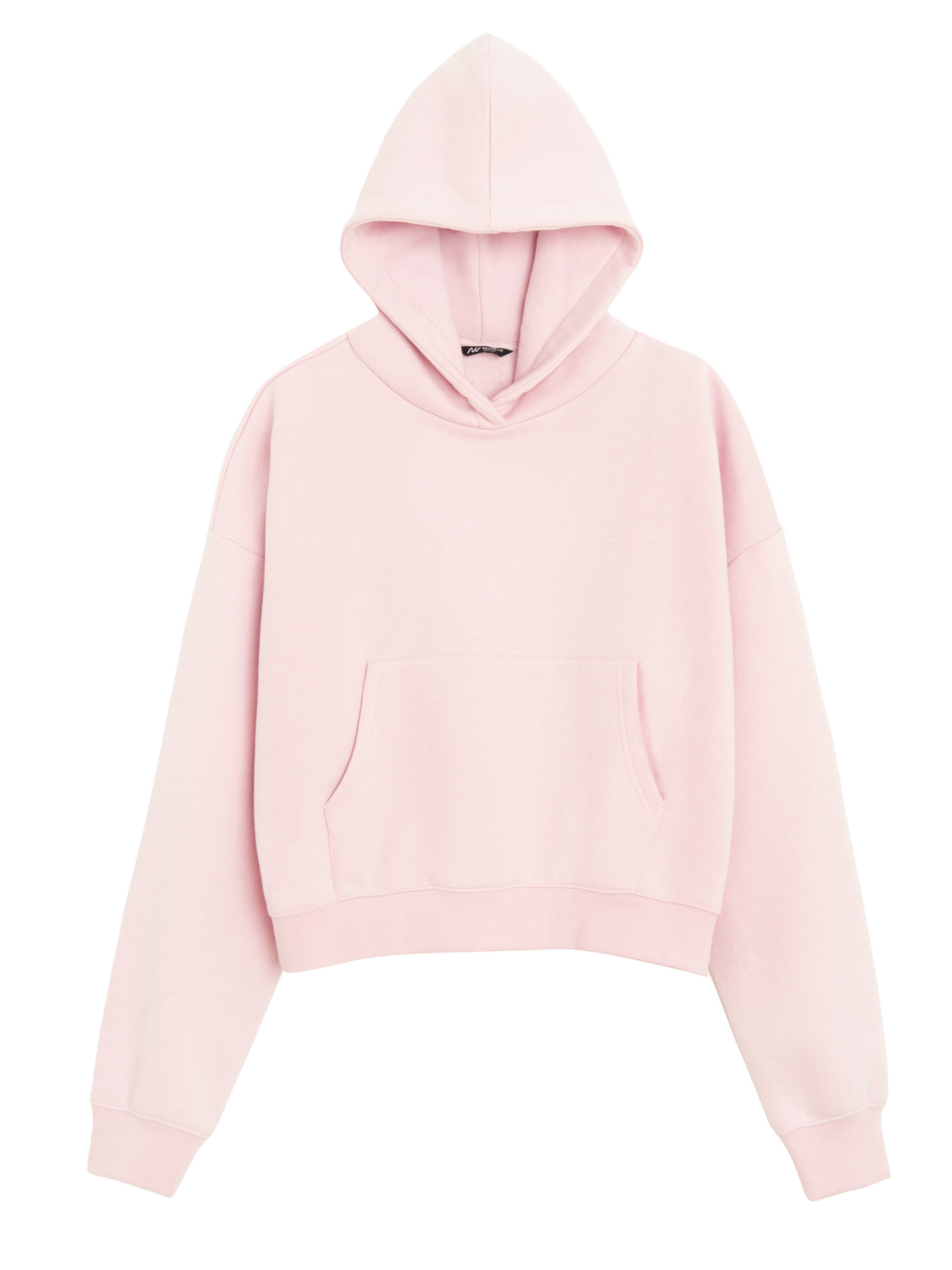 rožinė NoWear Megztinis be užsegimo: priekis