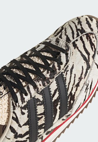 Baskets basses 'SL 72' ADIDAS ORIGINALS en blanc