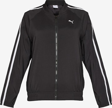 PUMA Treenitakki 'FLORAL RIBBON' värissä musta: etupuoli