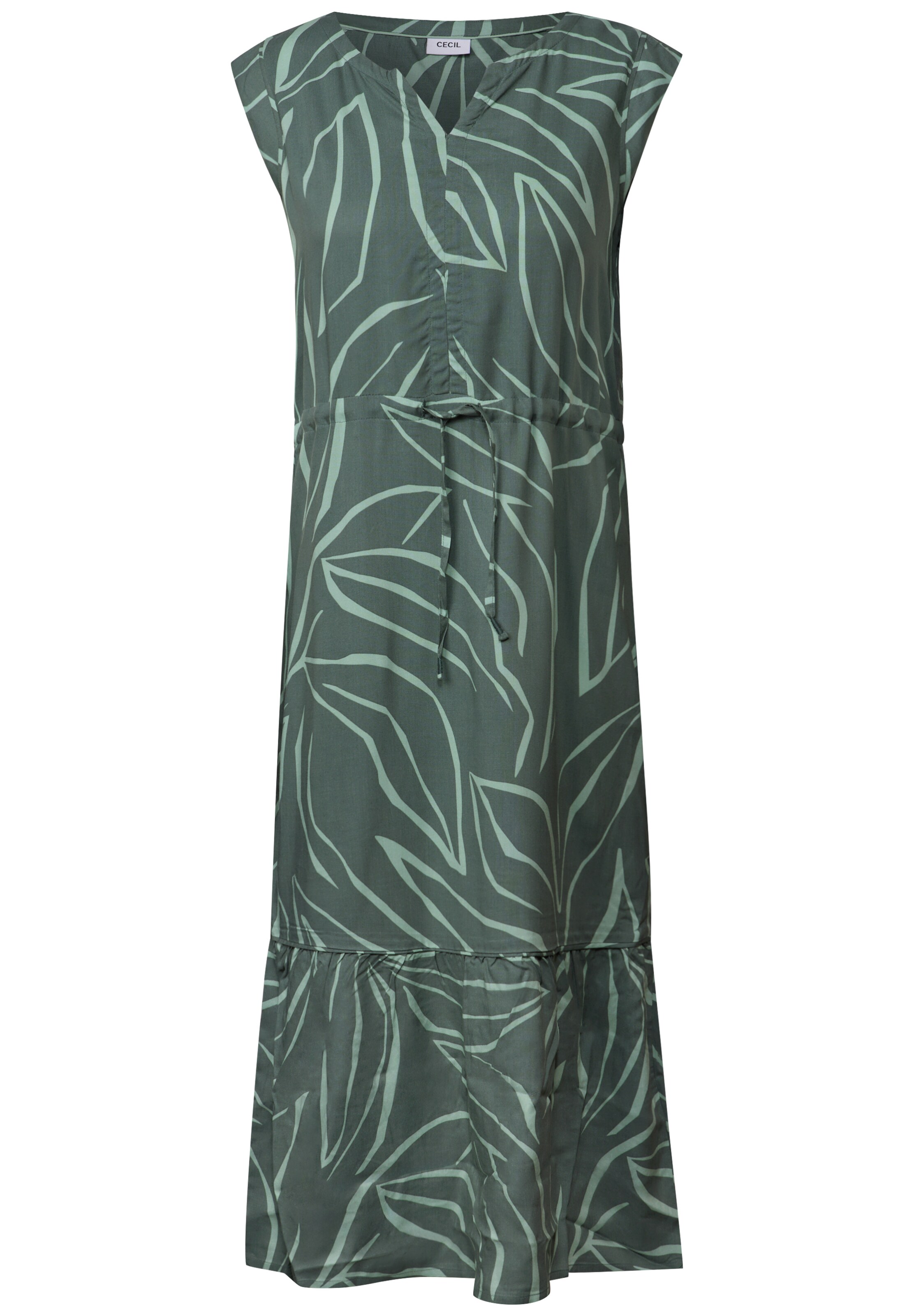 CECIL Kleid in Grün: Vorderseite