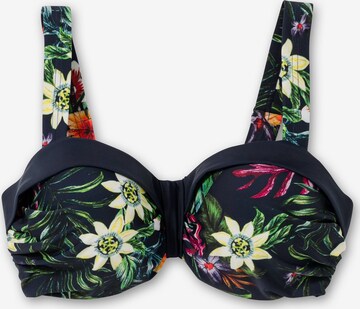 zils SHEEGO Bandeau Bikini augšdaļa: no priekšpuses