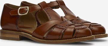 LOTTUSSE Sandalen met riem 'Cangrejera' in Bruin