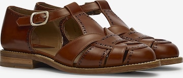 LOTTUSSE Strap Sandals 'Cangrejera' in Brown