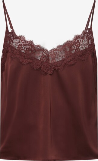 Guido Maria Kretschmer Curvy Collection Top 'Lynn' in braun, Produktansicht