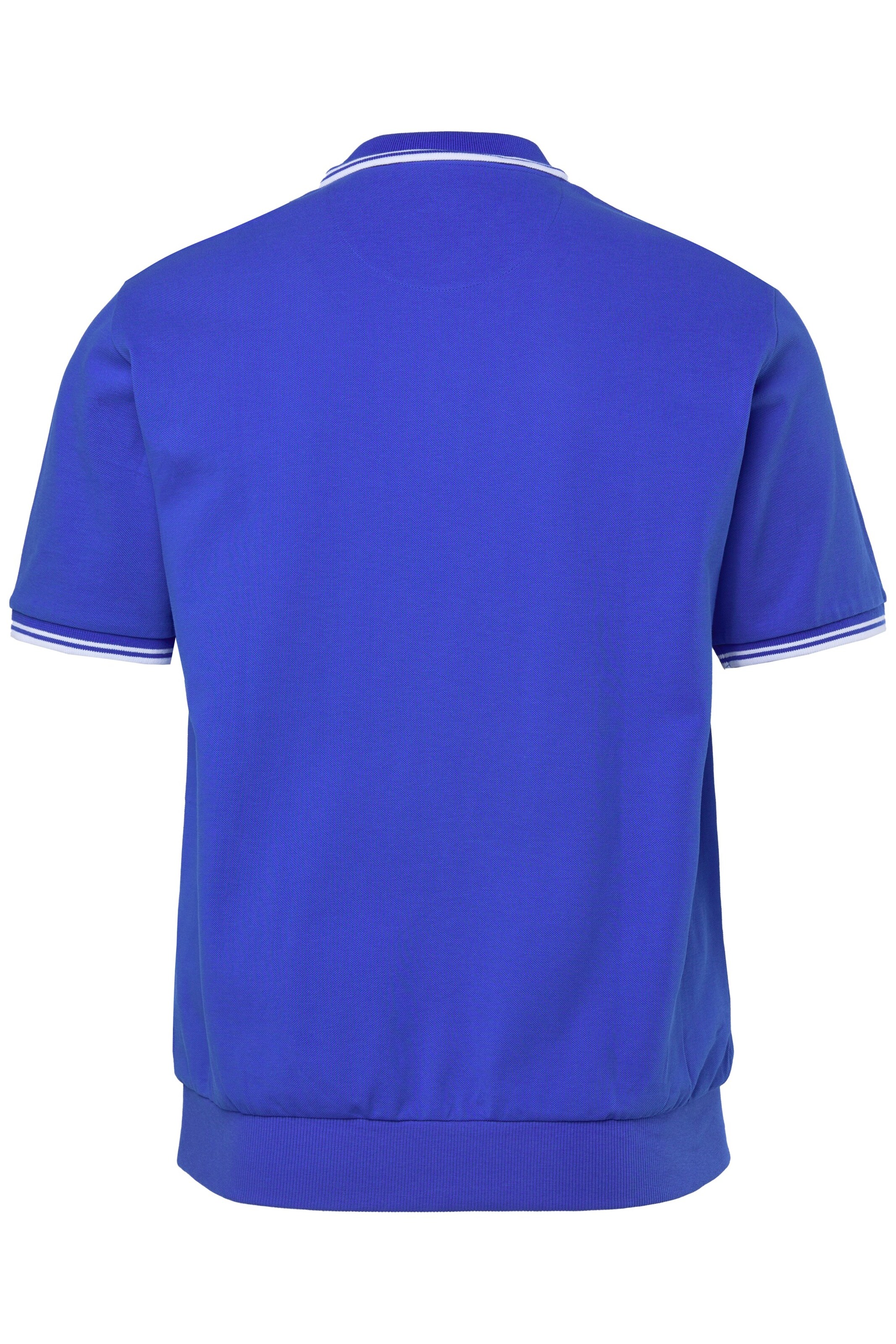 Men Plus Poloshirt in Blau