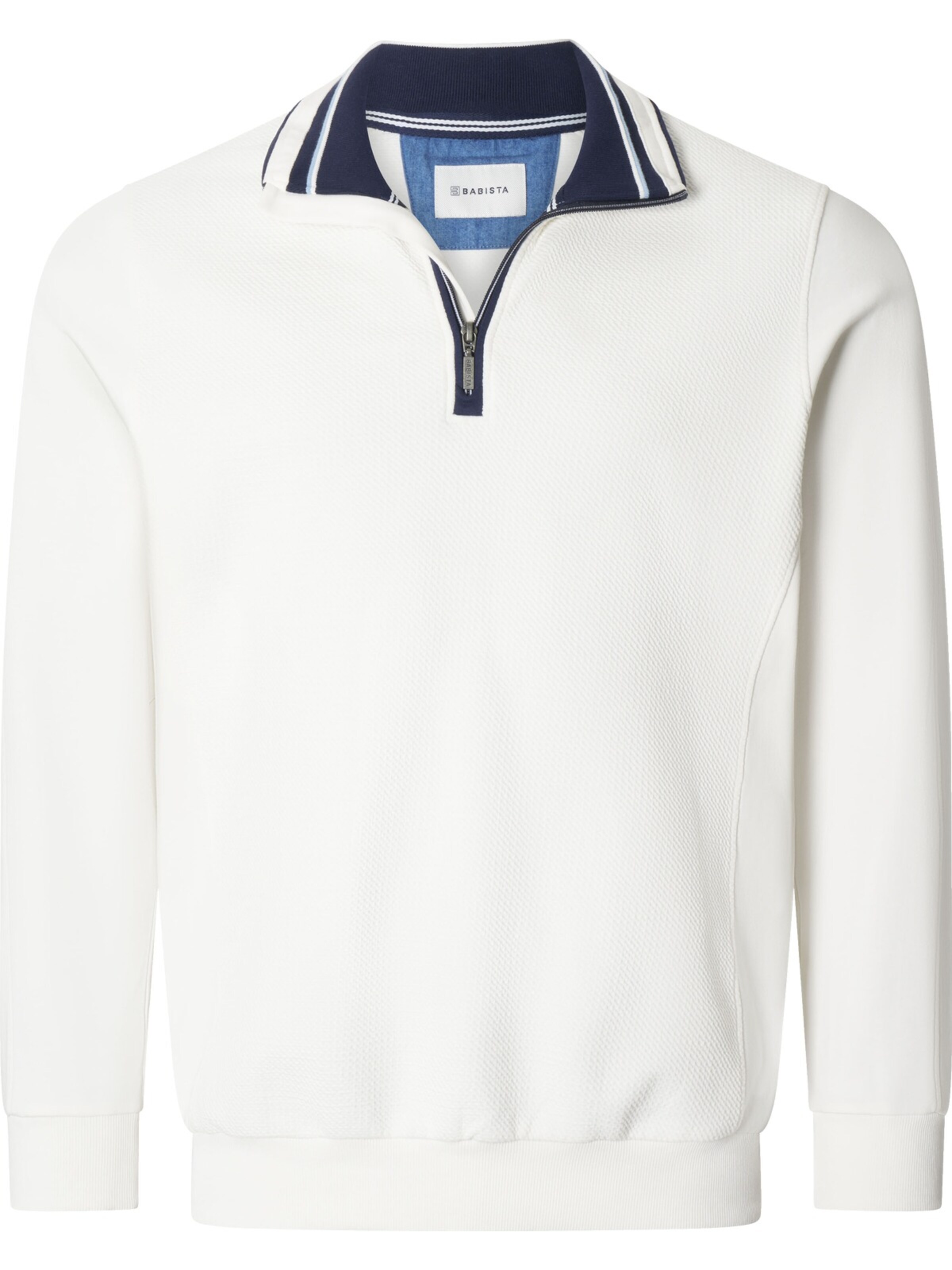 BABISTA Sweatshirt 'Modoro' in White: front