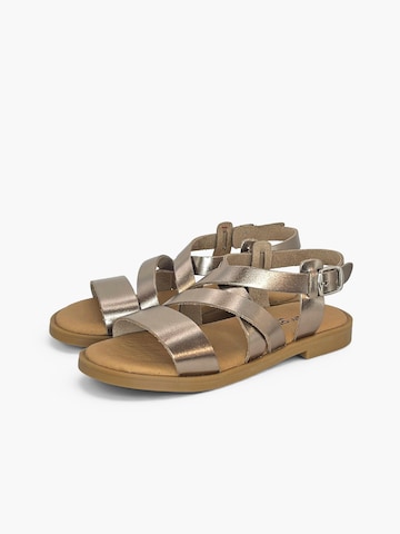 Pisamonas Sandalen in Goud