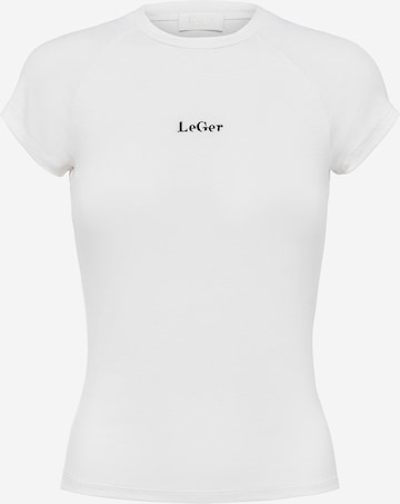 T-shirt 'Tayra' LeGer by Lena Gercke en blanc : devant