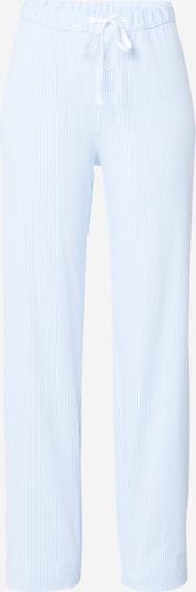 Lauren Ralph Lauren Pantalón de pijama en azul claro / offwhite, Vista del producto