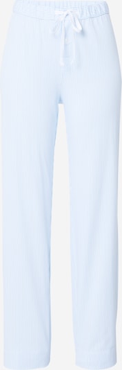 Lauren Ralph Lauren Pyjamahose in XS in hellblau / offwhite, Produktansicht