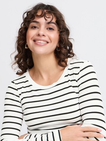 Fransa Shirt 'Hizamond' in White