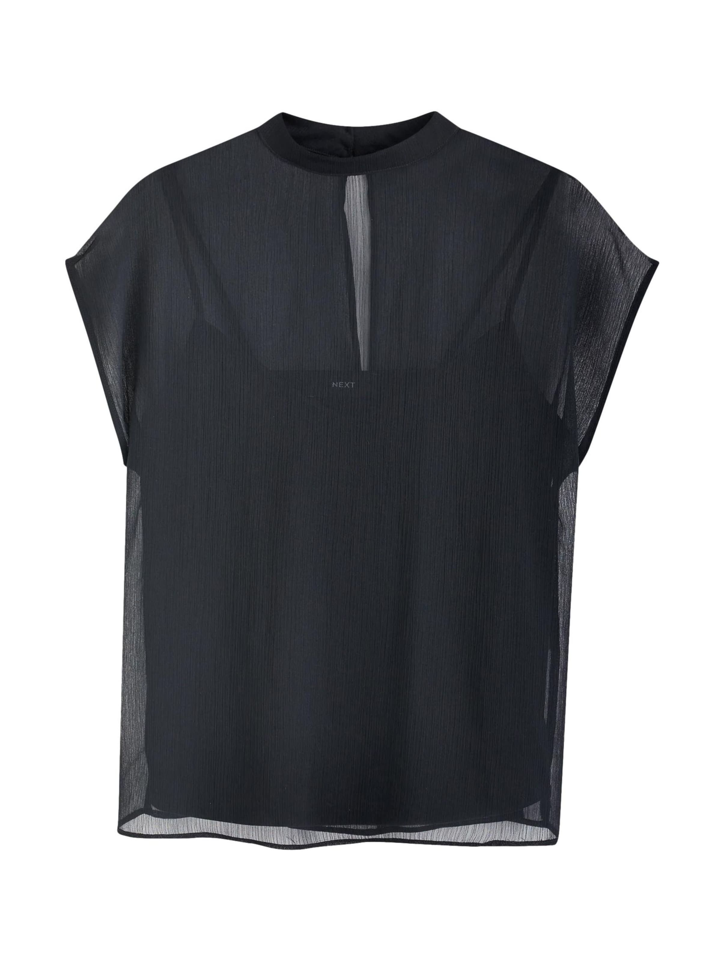 Next Блуза в черно: отпред