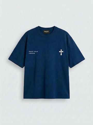 Kleidermafia T-shirt i blå