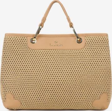 Braccialini Handbag 'Beth Tricot' in Beige: front