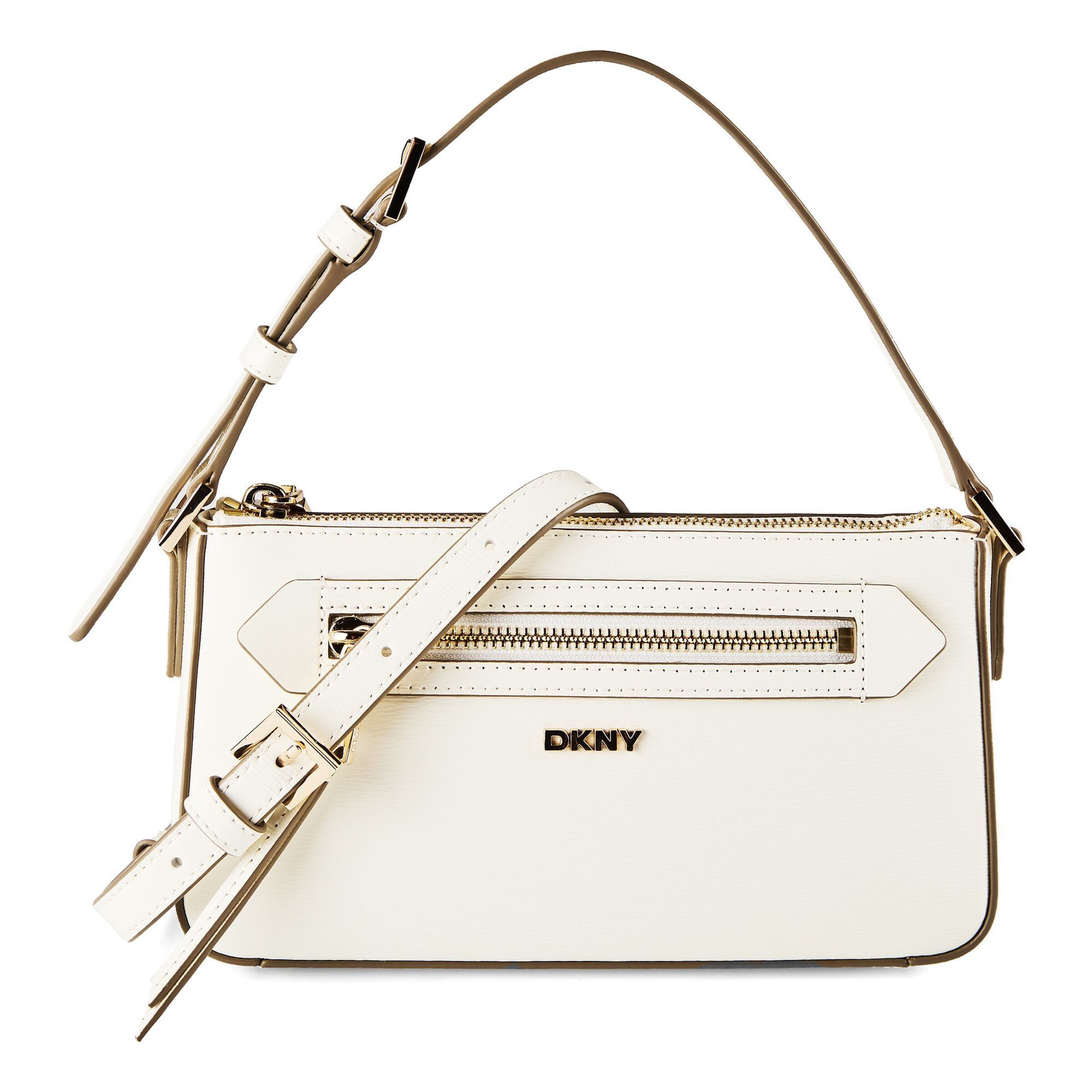 DKNY Umhängetasche 'Bryant Ave' in Beige: Vorderseite