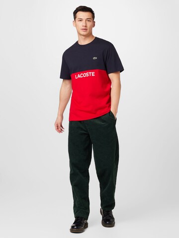 T-Shirt LACOSTE en bleu