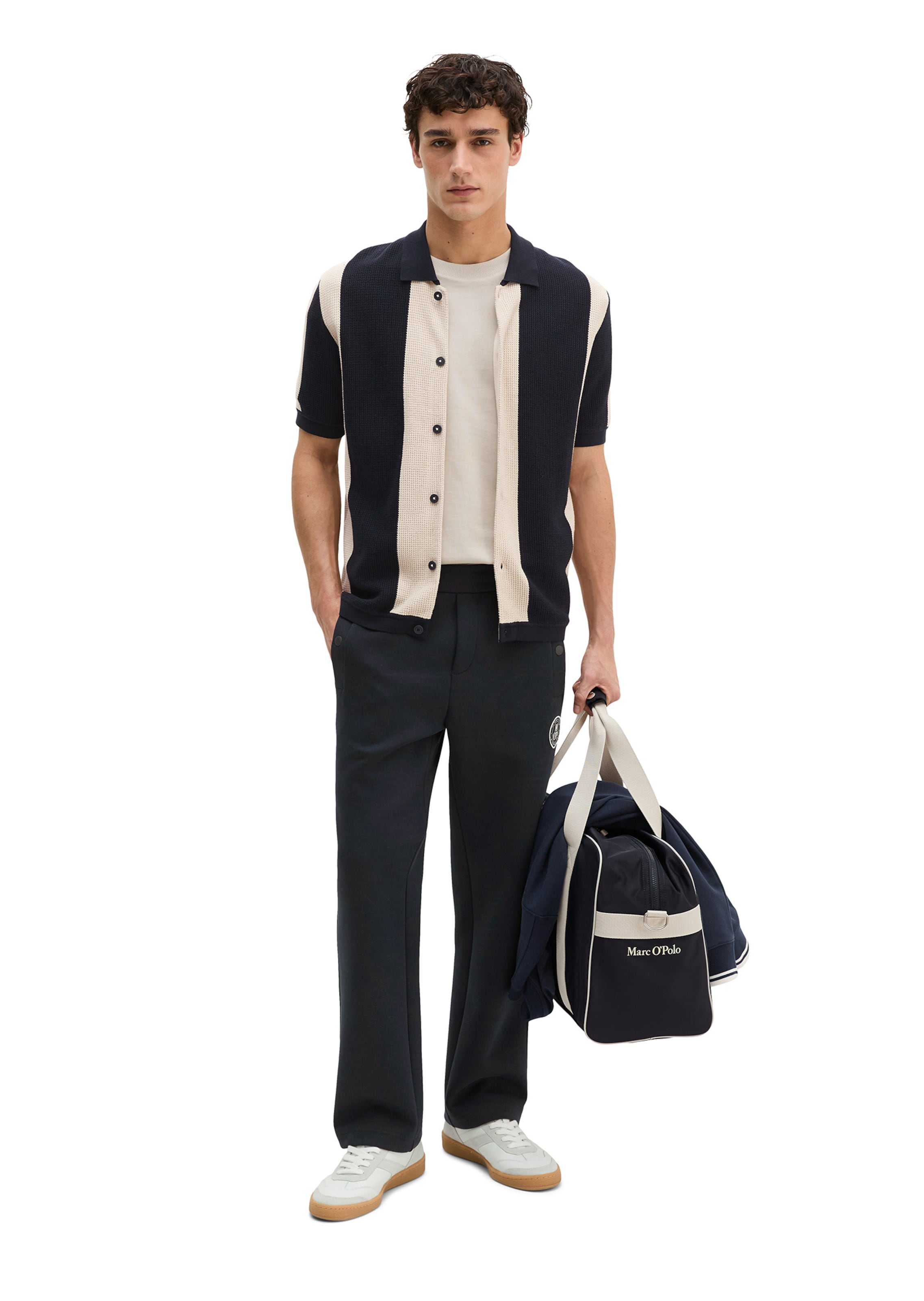 Marc O'Polo Regular Fit Hemd in Beige