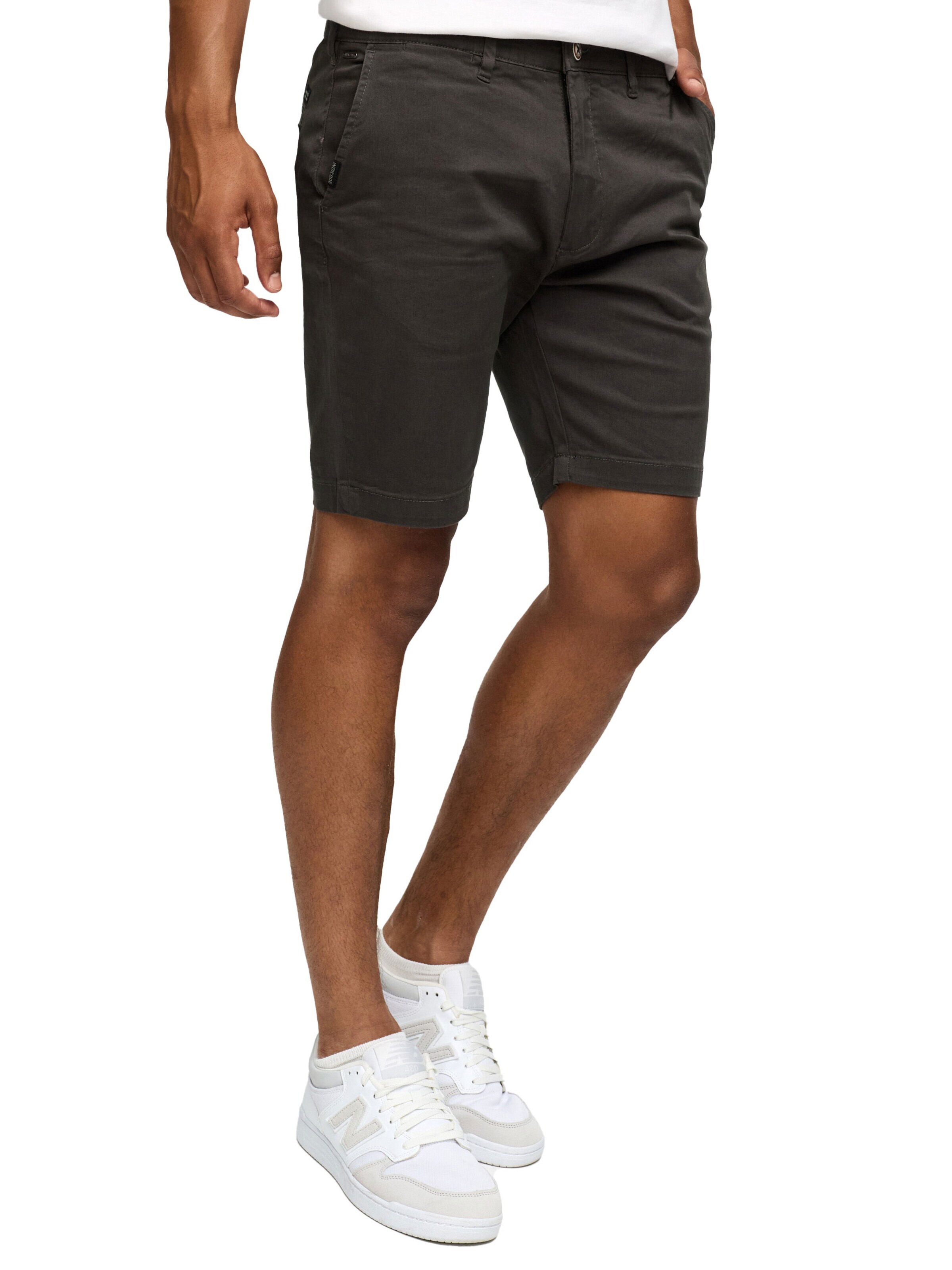 INDICODE Regular Pants 'Indicode Laulax' in Grey