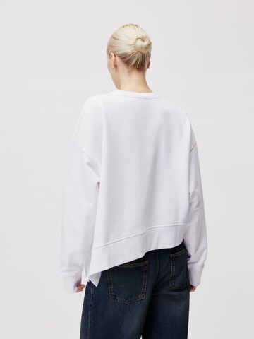 Sweat-shirt 'Florina' LeGer by Lena Gercke en blanc