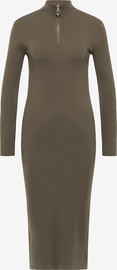 DreiMaster Klassik Robes en maille en olive, Vue avec produit