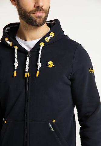 Schmuddelwedda Sweatvest in Zwart