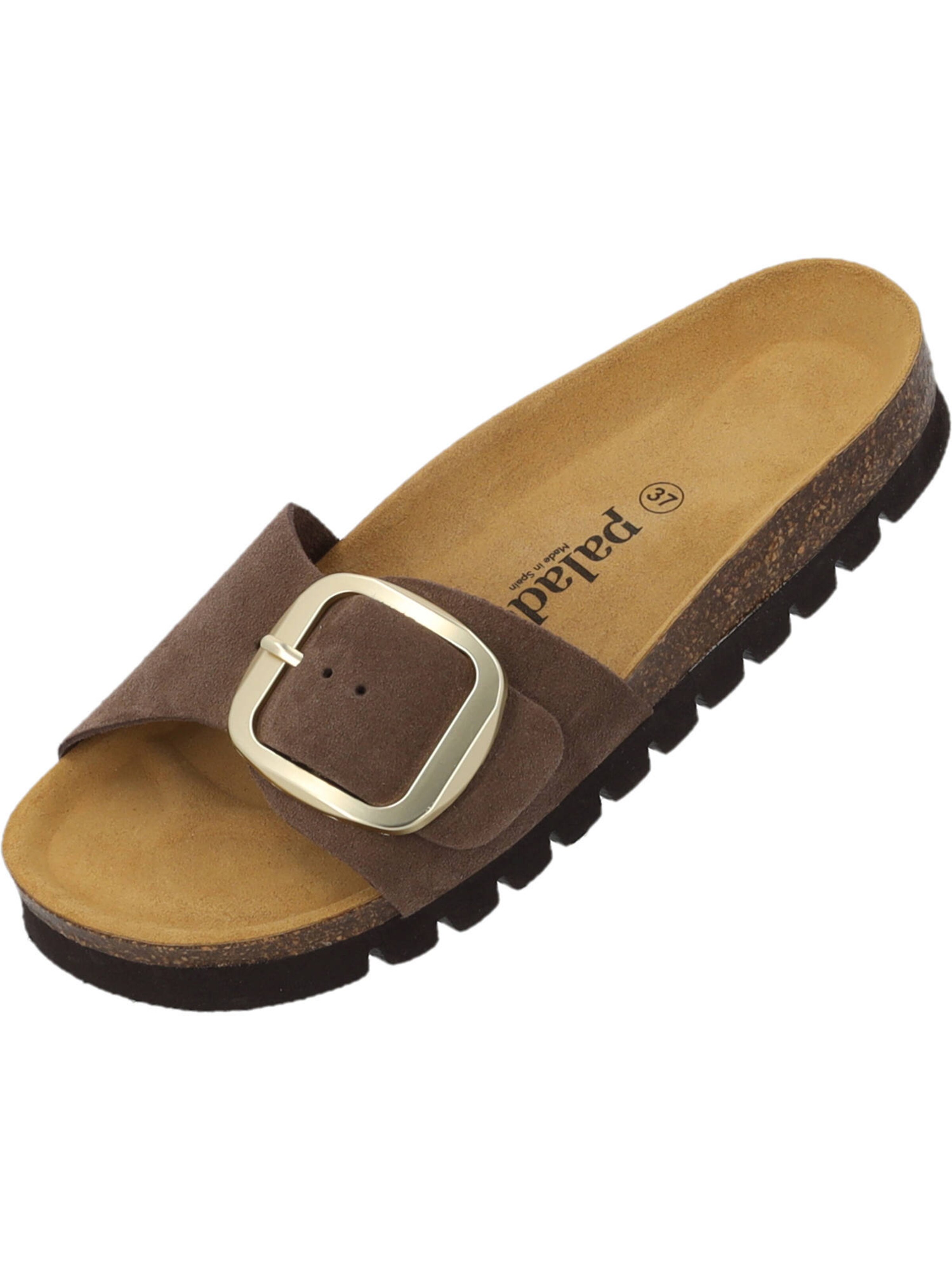 Palado Mule 'Malta' in Brown: front