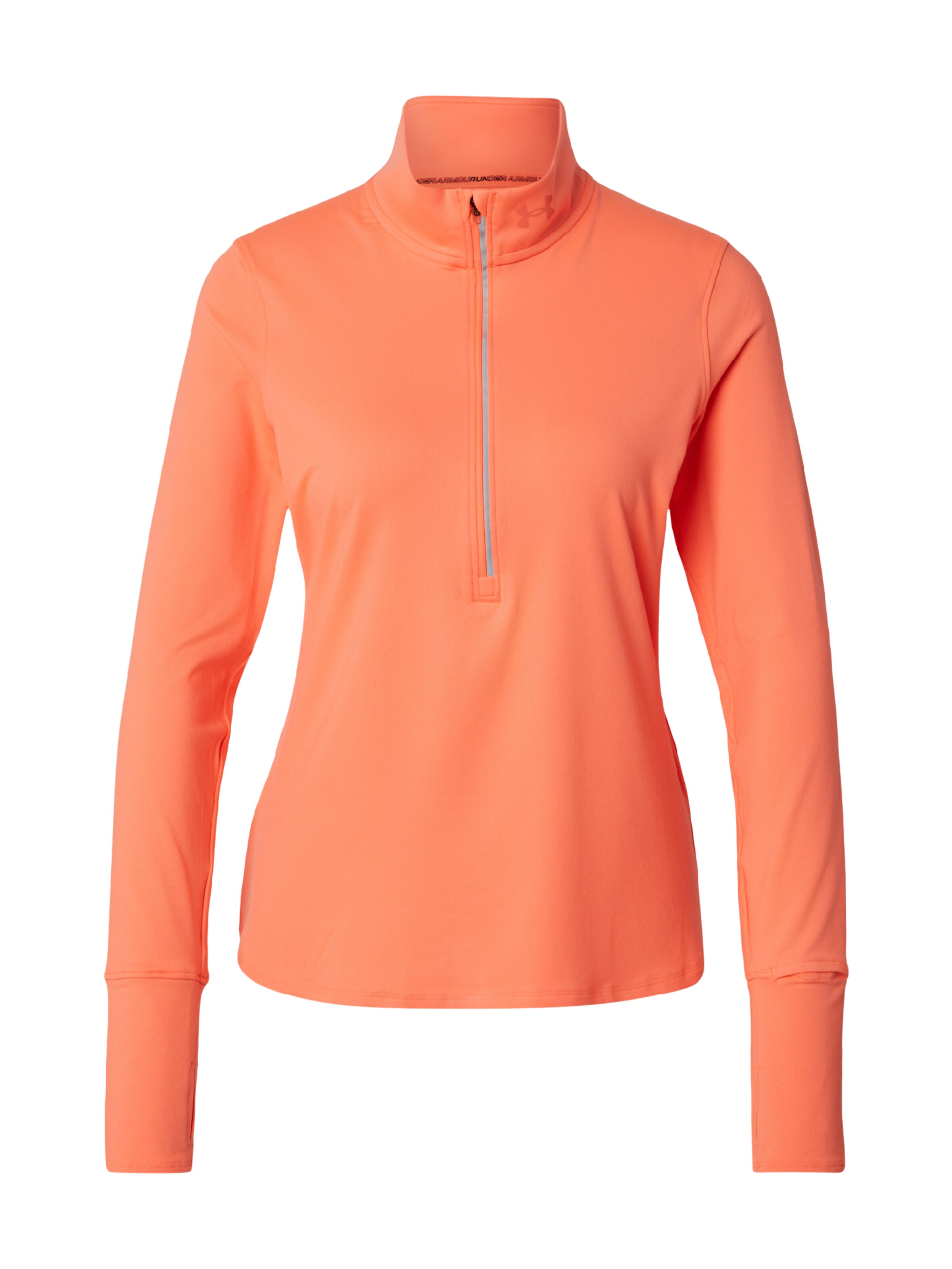 UNDER ARMOUR Functioneel shirt 'Qualifier Run' in Oranje: voorkant