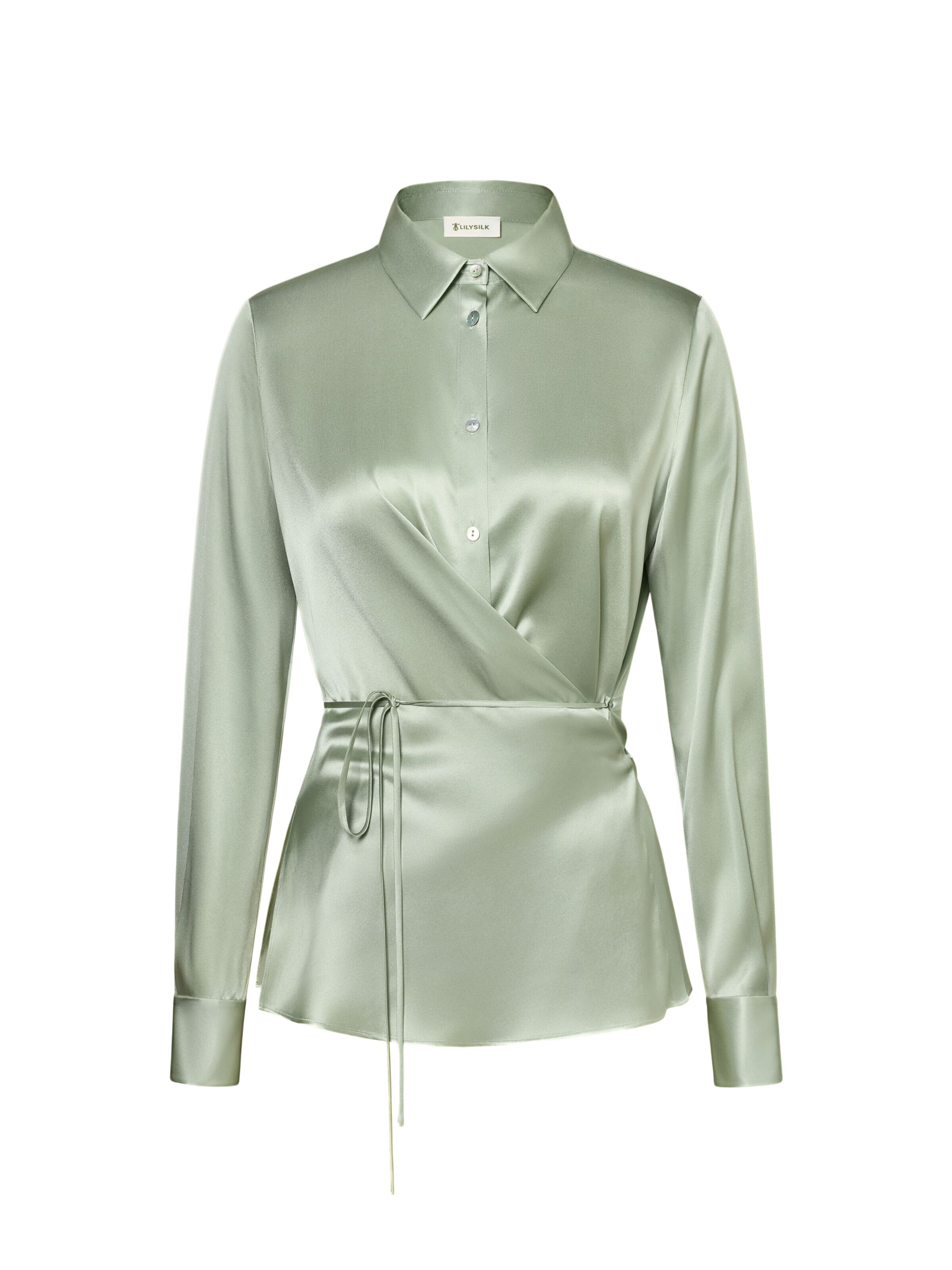Lilysilk Bluse‌‌‌‌‌‌‌‌‌‌ in Grün: Vorderseite