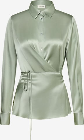 Lilysilk Bluse in Grün: Vorderseite