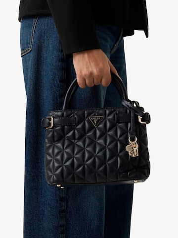 Borsa a mano di GUESS in nero