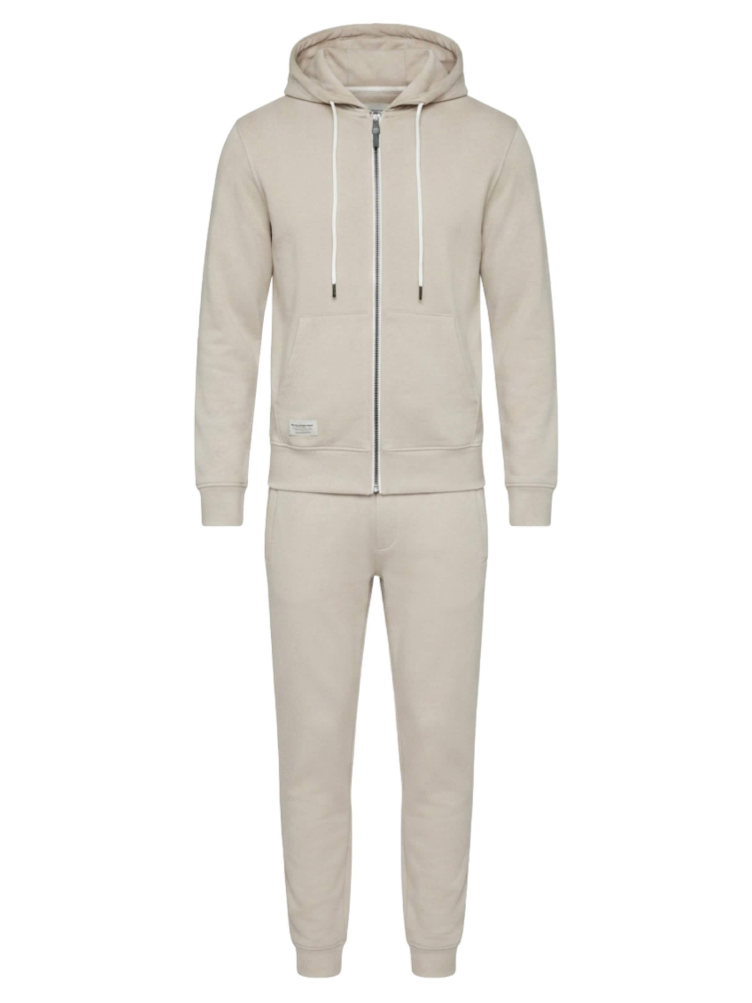 Survêtement Ombre en gris : devant