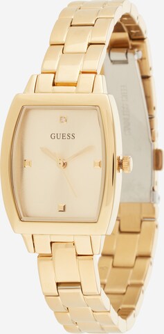 GUESS Analog Watch 'BRILLIANT' in Gold: front