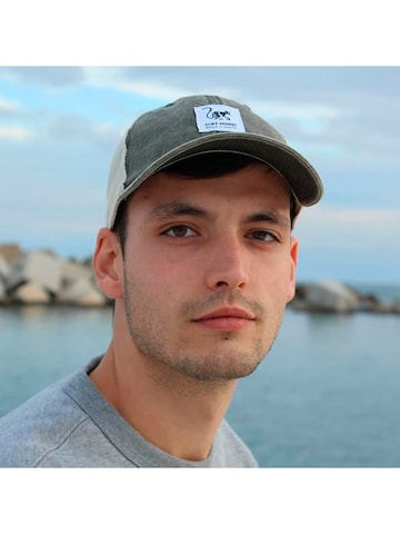 Surf Monkey - Gorra deportiva en verde: frente