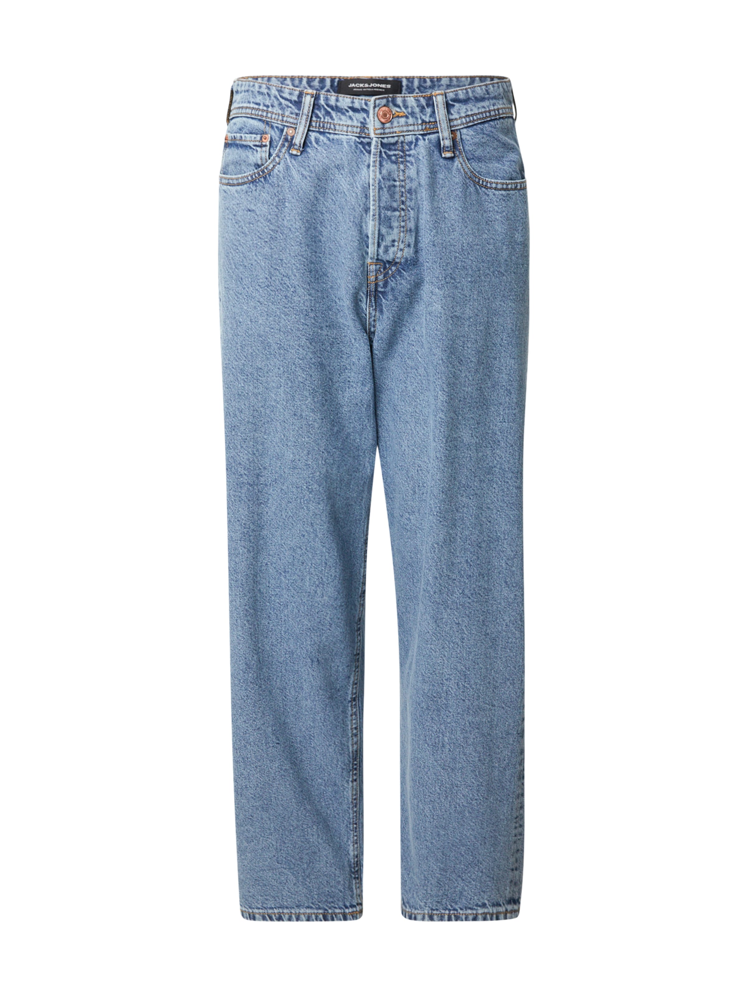 JACK & JONES Baggy Jeans 'JJIAlex JJOriginal' in Blue: front