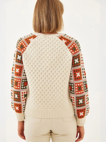 Bianco Lucci Pulover 'Pullover' | bež barva