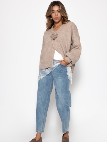 SASSYCLASSY Strickjacke‌‌‌‌‌‌‌‌‌ in Grau