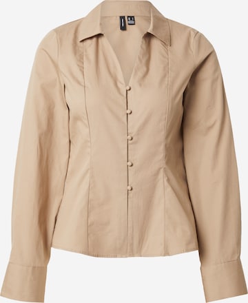 VERO MODA Bluse in Beige: Vorderseite