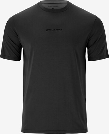 ENDURANCE Functioneel shirt 'Winicol' in Zwart: voorkant