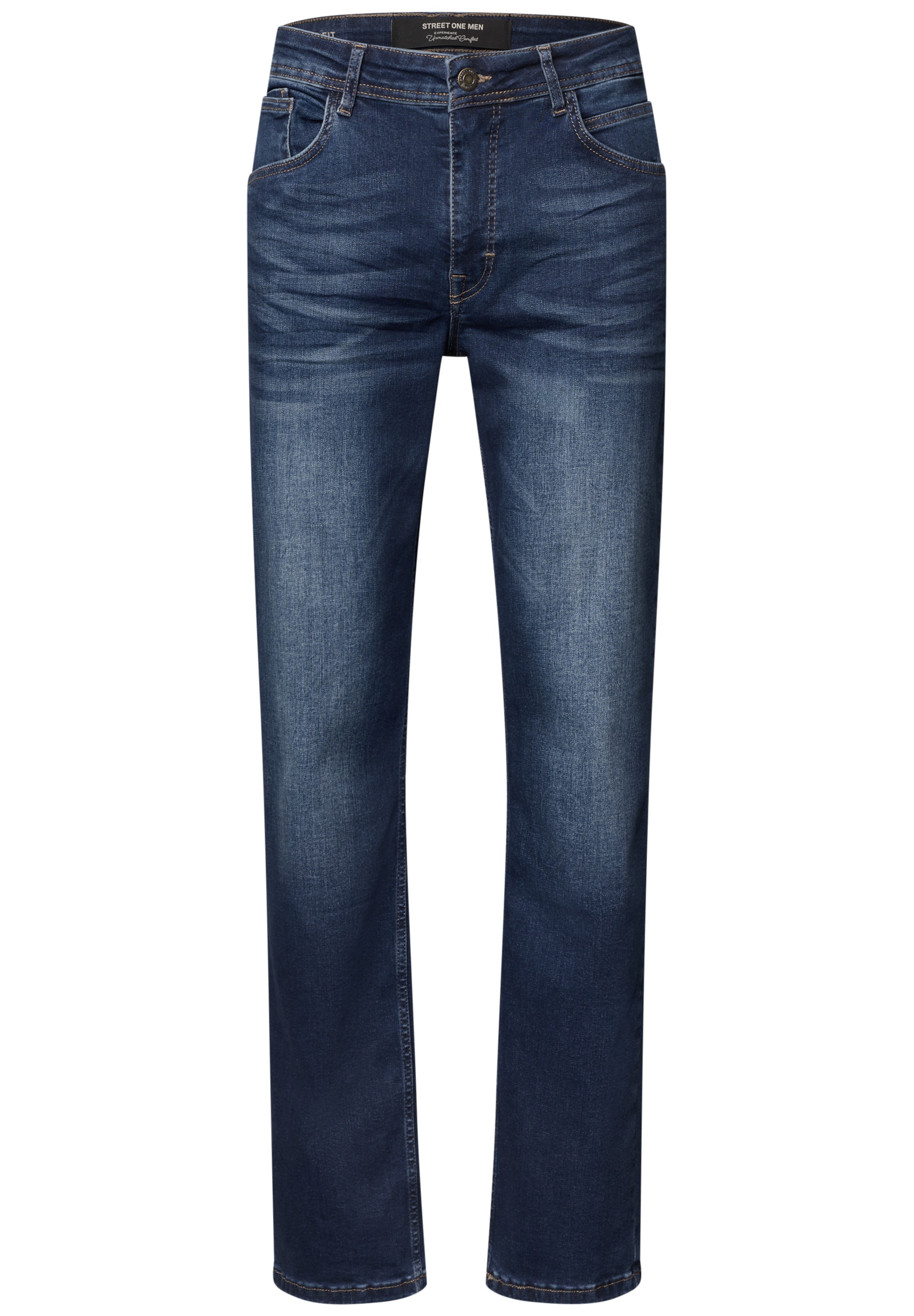 Street One MEN Regular Jeans in Blue: front