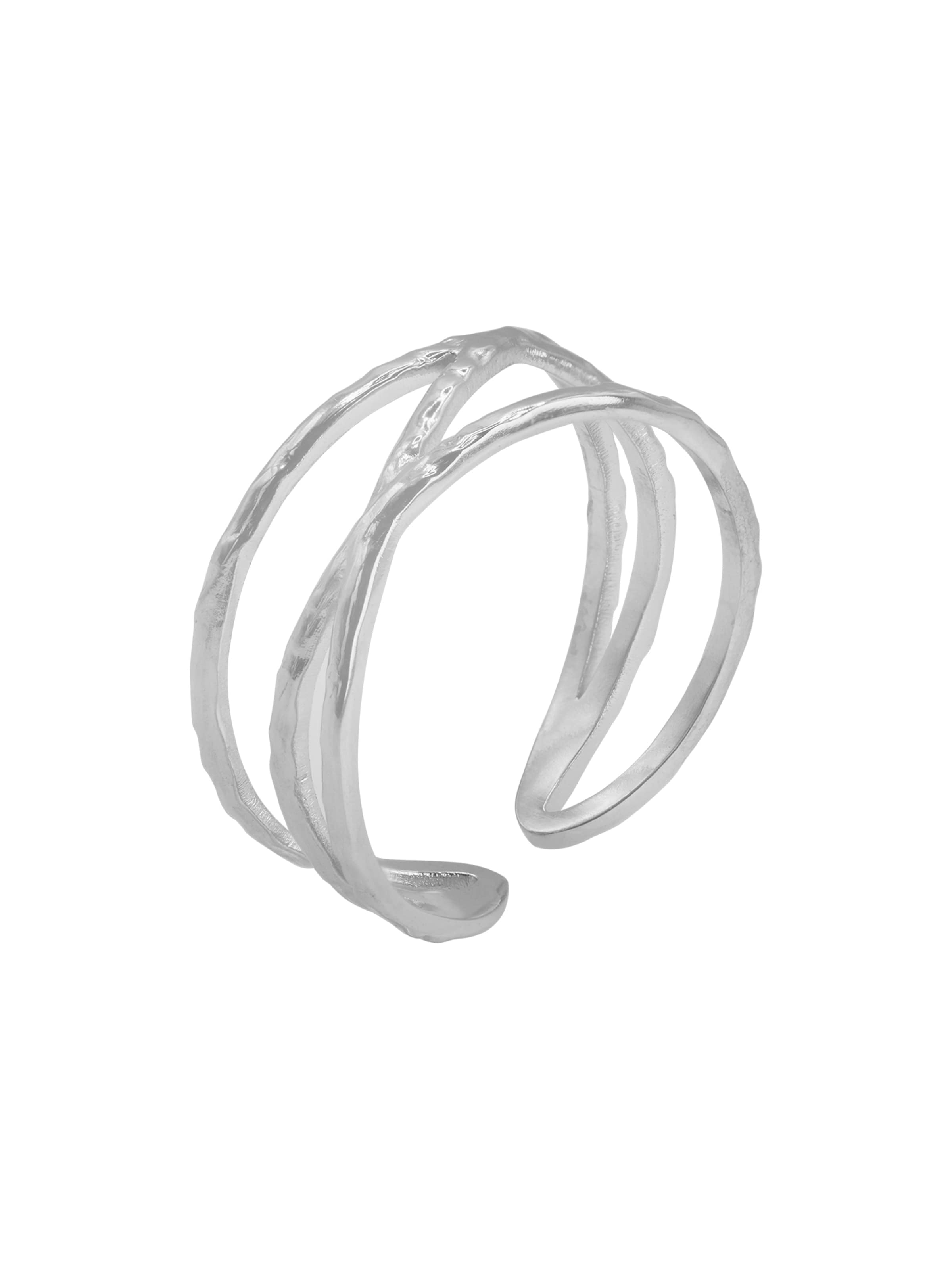 Heideman Bague 'Pompy' en argent, Vue avec produit